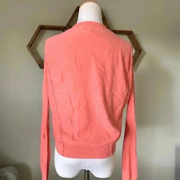 Mossimo pink cinched cardigan sweater - Picture 3 of 4